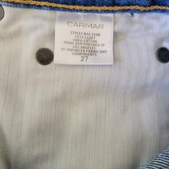 Carmar denim shorts size 27 - Picture 4 of 7